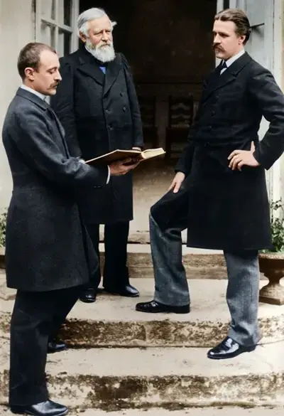 Les trois fondateurs de la Schola Cantorum