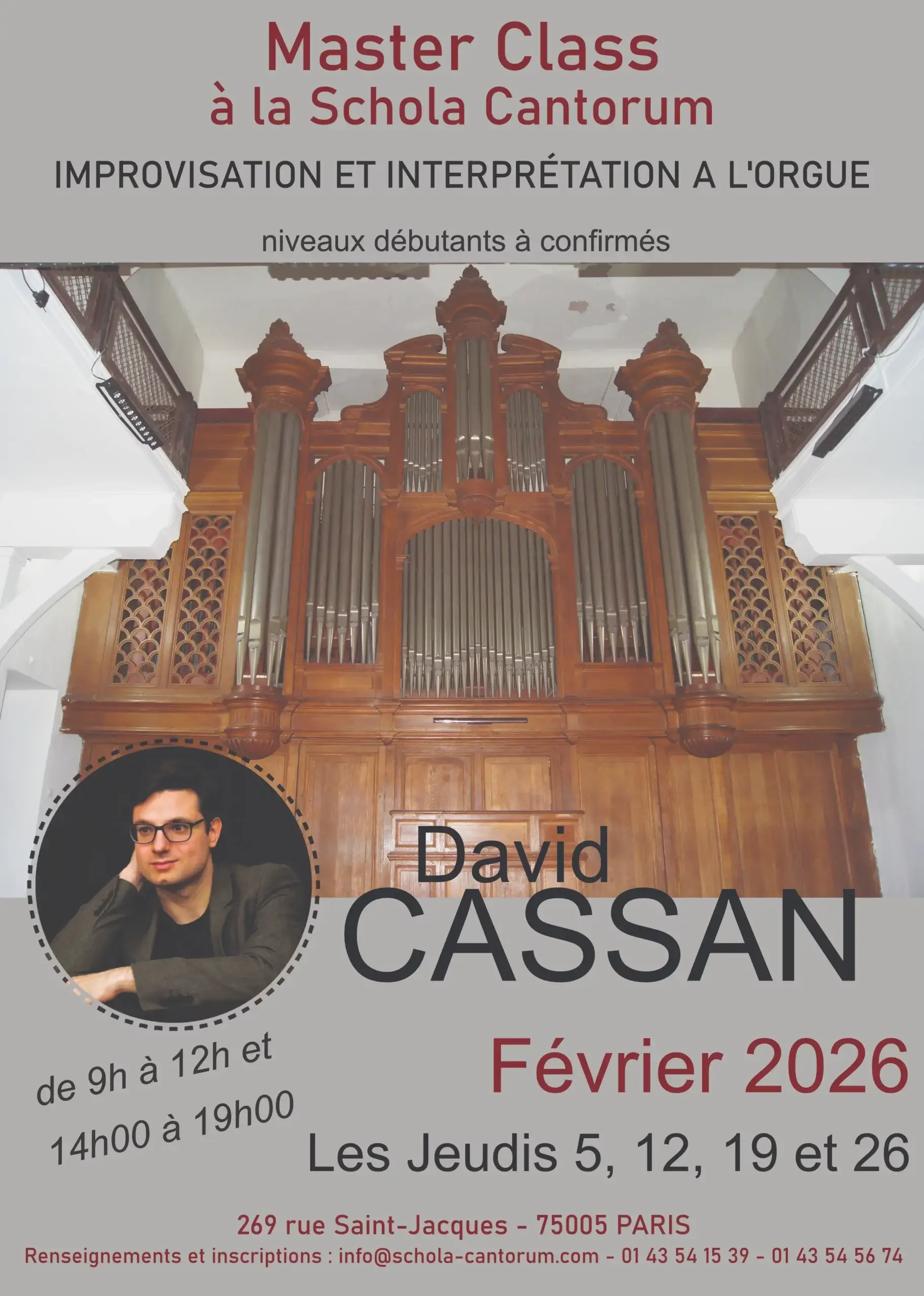 Master class David Cassan